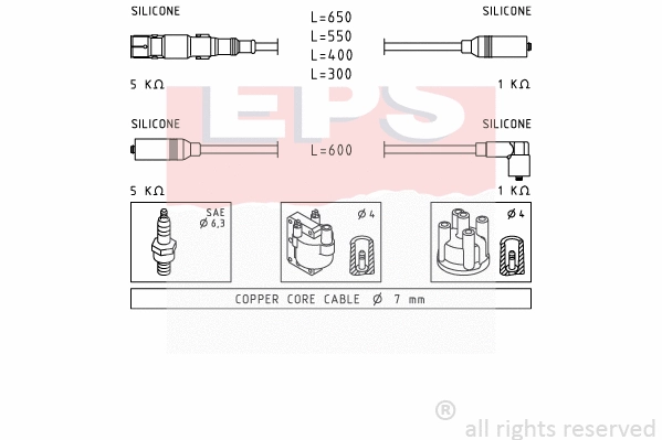 Ignition Cable Kit (EPS-1501 932)