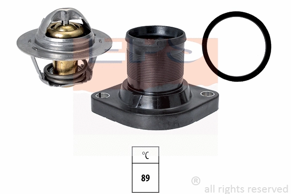 Thermostat, coolant (EPS-1880 191)