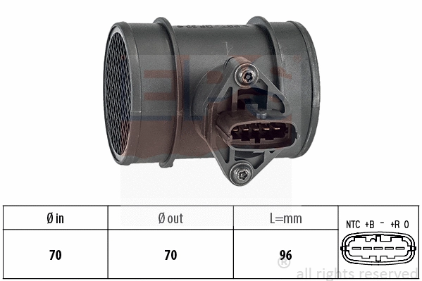 Mass Air Flow Sensor (EPS-1991 264)