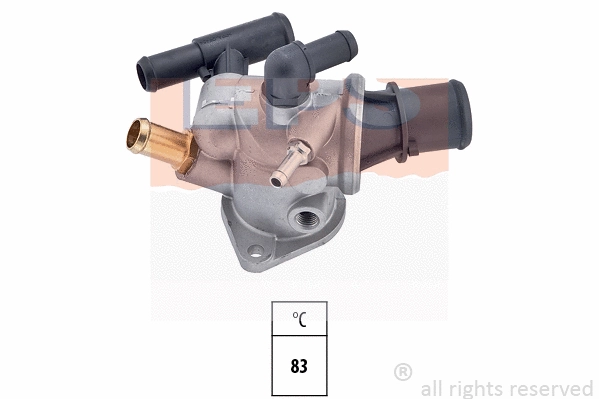 Thermostat, coolant (EPS-1880 120)