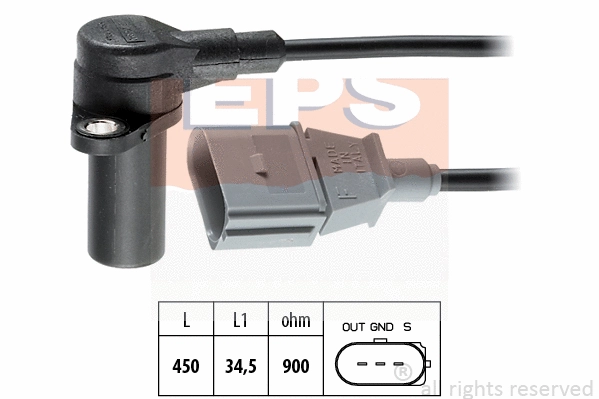 Sensor, crankshaft pulse (EPS-1953 383)