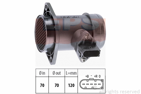 Mass Air Flow Sensor (EPS-1991 192)