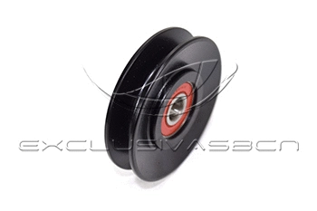 Deflection/Guide Pulley, V-ribbed belt