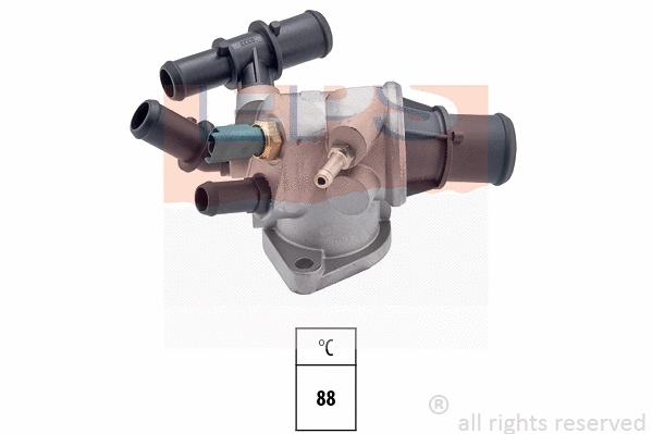 Thermostat, coolant (EPS-1880 585)