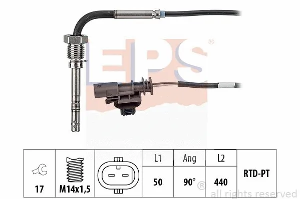 Sensor, exhaust gas temperature (EPS-1220 348)