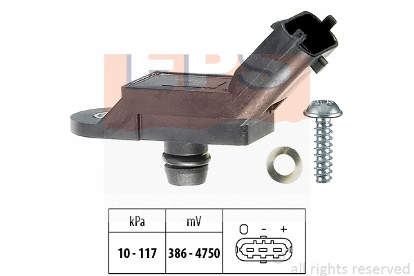 Air Pressure Sensor, altitude adaption (EPS-1993 133)