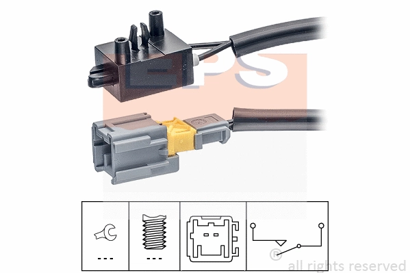 Switch, clutch control (engine timing) (EPS-1810 210)