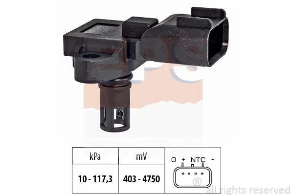 Air Pressure Sensor, altitude adaption (EPS-1993 203)