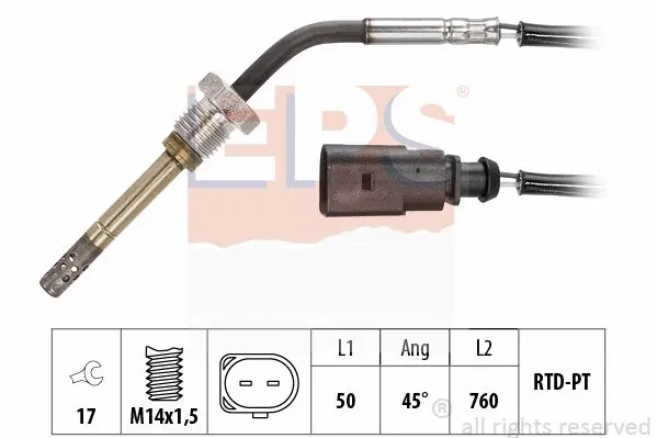Sensor, exhaust gas temperature (EPS-1220 313)