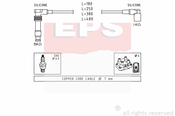 Ignition Cable Kit (EPS-1501 677)