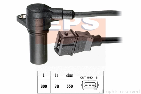 Sensor, crankshaft pulse (EPS-1953 181)
