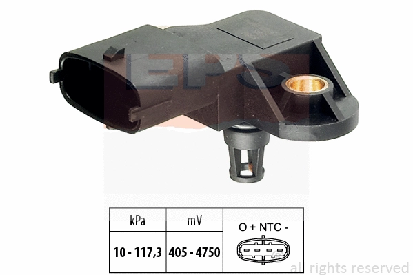 Sensor, boost pressure (EPS-1993 171)