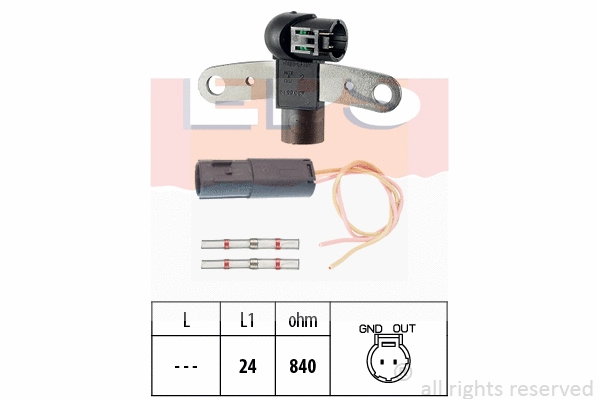 Sensor, crankshaft pulse (EPS-1953 199)
