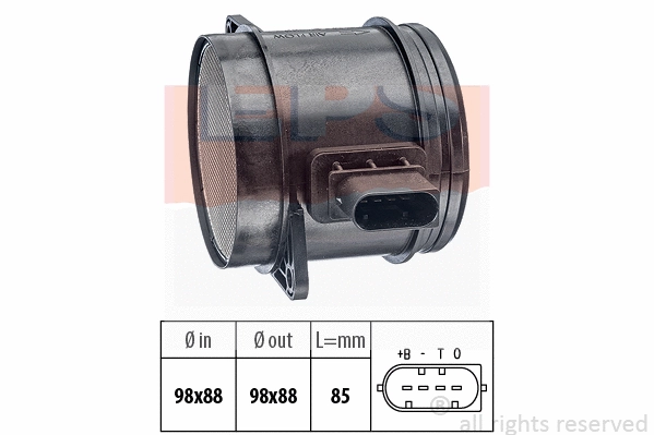 Mass Air Flow Sensor (EPS-1991 348)