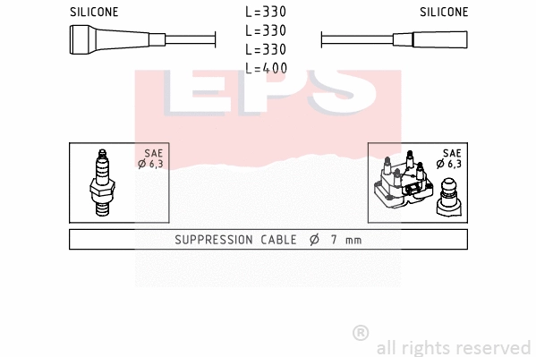 Ignition Cable Kit (EPS-1501 501)