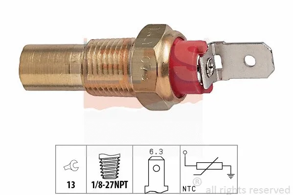 Sensor, coolant temperature