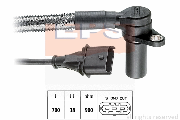 Sensor, crankshaft pulse (EPS-1953 284)
