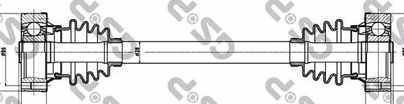 Drive Shaft (GSP-218129)