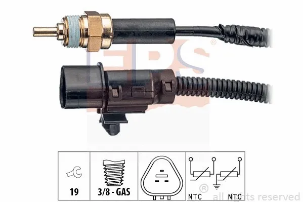 Sensor, coolant temperature