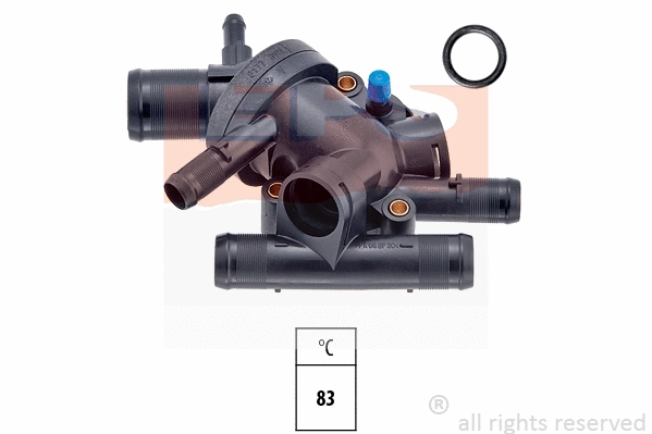 Thermostat, coolant (EPS-1880 492)