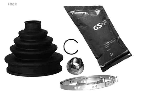Bellow Kit, drive shaft (GSP-780351)