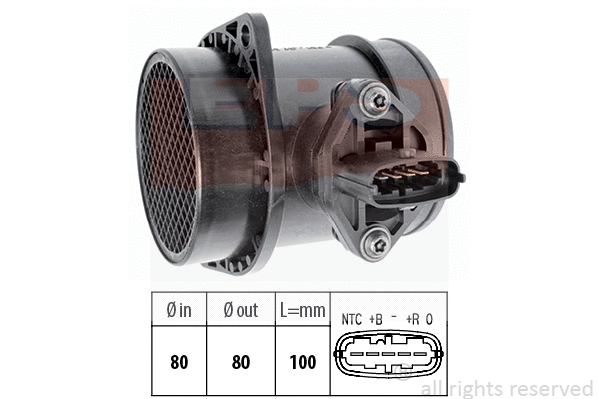 Mass Air Flow Sensor (EPS-1991 088)