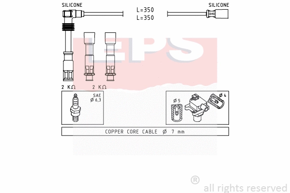 Ignition Cable Kit (EPS-1501 491)