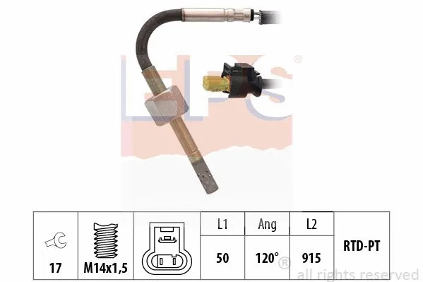 Sensor, exhaust gas temperature (EPS-1220 054)