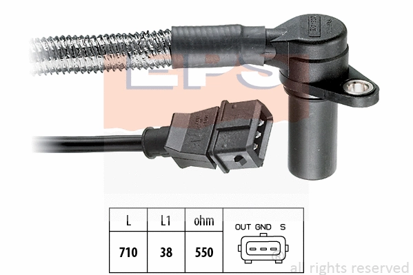 Sensor, crankshaft pulse (EPS-1953 230)
