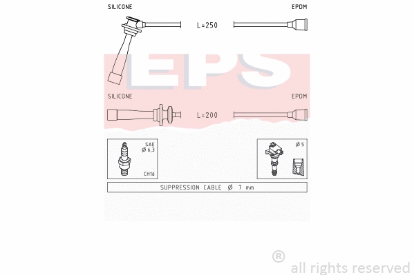 Ignition Cable Kit (EPS-1501 841)