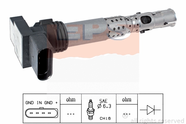 Ignition Coil (EPS-1970 431)