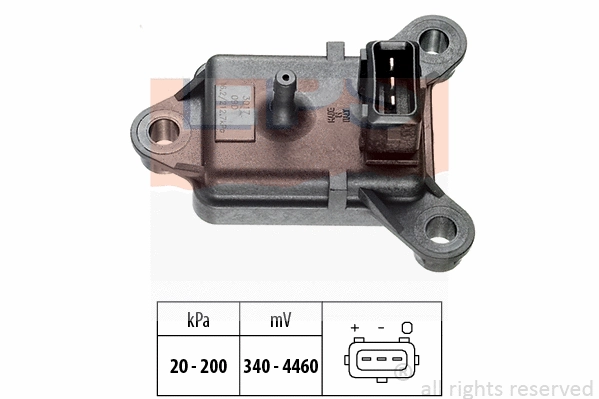 Air Pressure Sensor, altitude adaption (EPS-1993 017)
