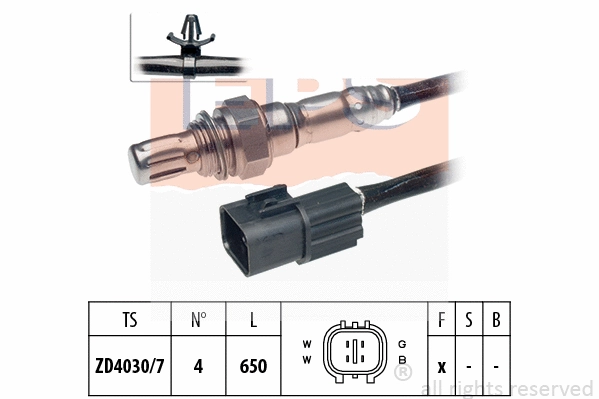 Lambda Sensor (EPS-1997 542)