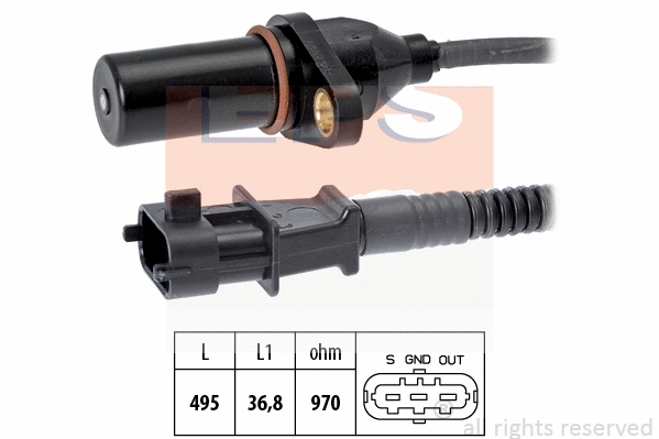Sensor, crankshaft pulse (EPS-1953 563)