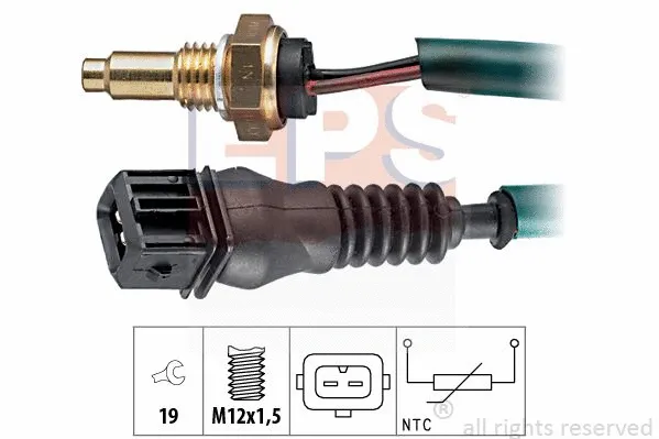 Sensor, coolant temperature