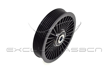 Deflection/Guide Pulley, V-ribbed belt