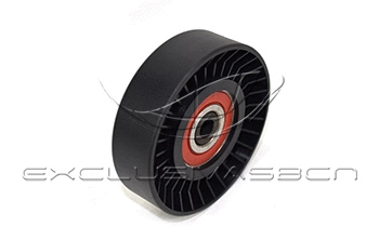 Deflection/Guide Pulley, V-ribbed belt