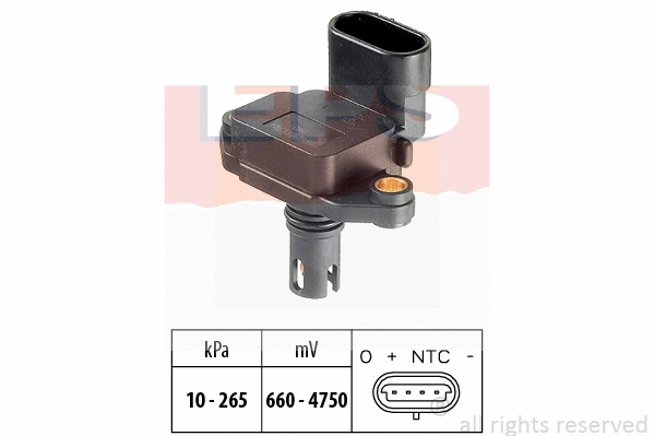Sensor, boost pressure (EPS-1993 089)
