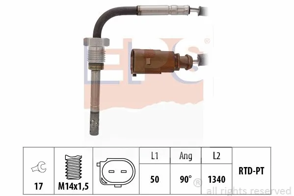Sensor, exhaust gas temperature (EPS-1220 206)