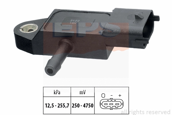 Sensor, boost pressure (EPS-1993 122)