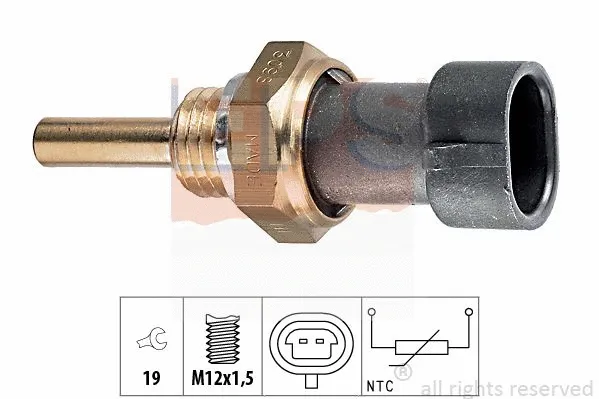 Sensor, coolant temperature