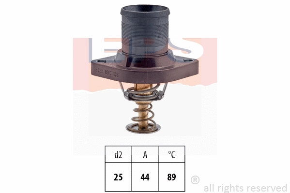 Thermostat, coolant (EPS-1880 423)