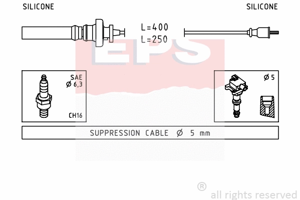 Ignition Cable Kit (EPS-1501 883)