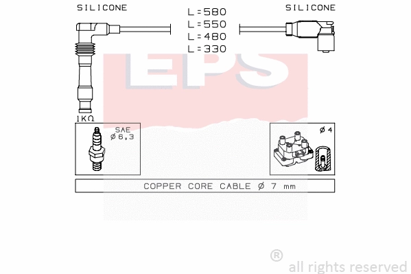 Ignition Cable Kit (EPS-1501 559)