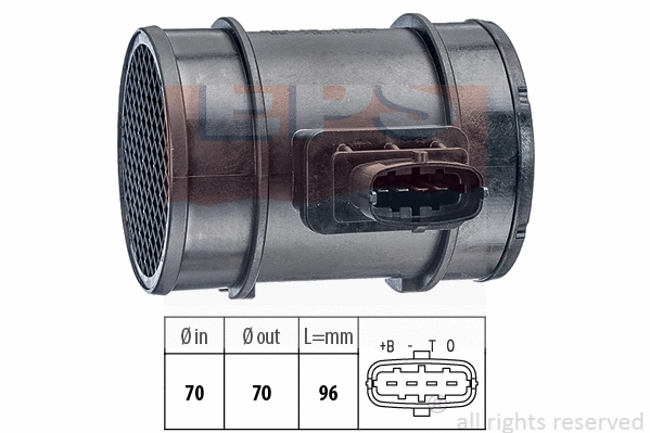 Mass Air Flow Sensor (EPS-1991 276)
