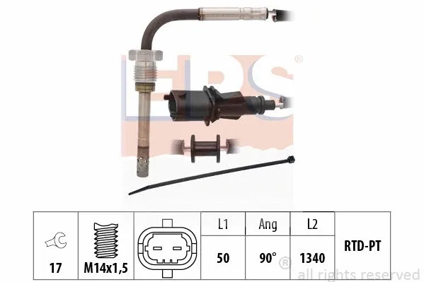 Sensor, exhaust gas temperature (EPS-1220 237)