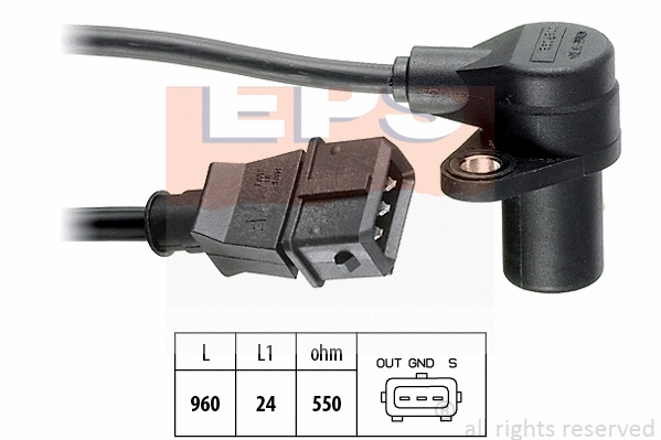 Sensor, crankshaft pulse (EPS-1953 087)