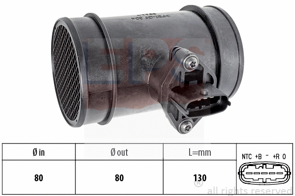 Mass Air Flow Sensor (EPS-1991 495)