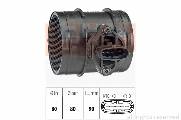 Mass Air Flow Sensor (EPS-1991 300)