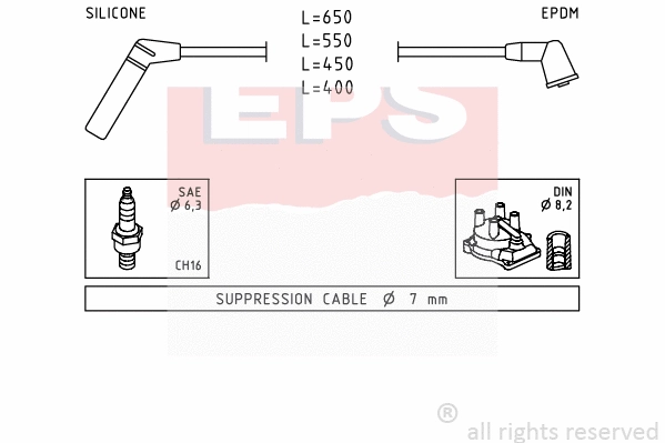 Ignition Cable Kit (EPS-1501 753)